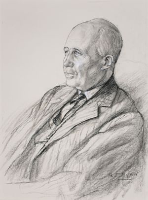 Bragg, sketch by Robert Burn