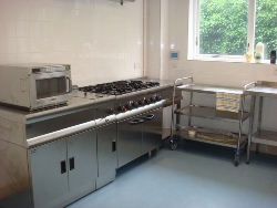 The new kitchen, Trinity College Centre