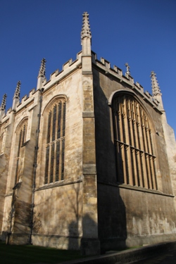 South-west corner of Chapel