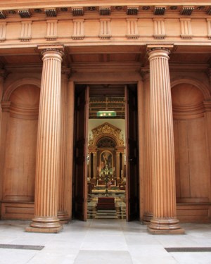 View from the Ante-Chapel into the main Chapel