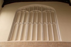 Tracery of the west window