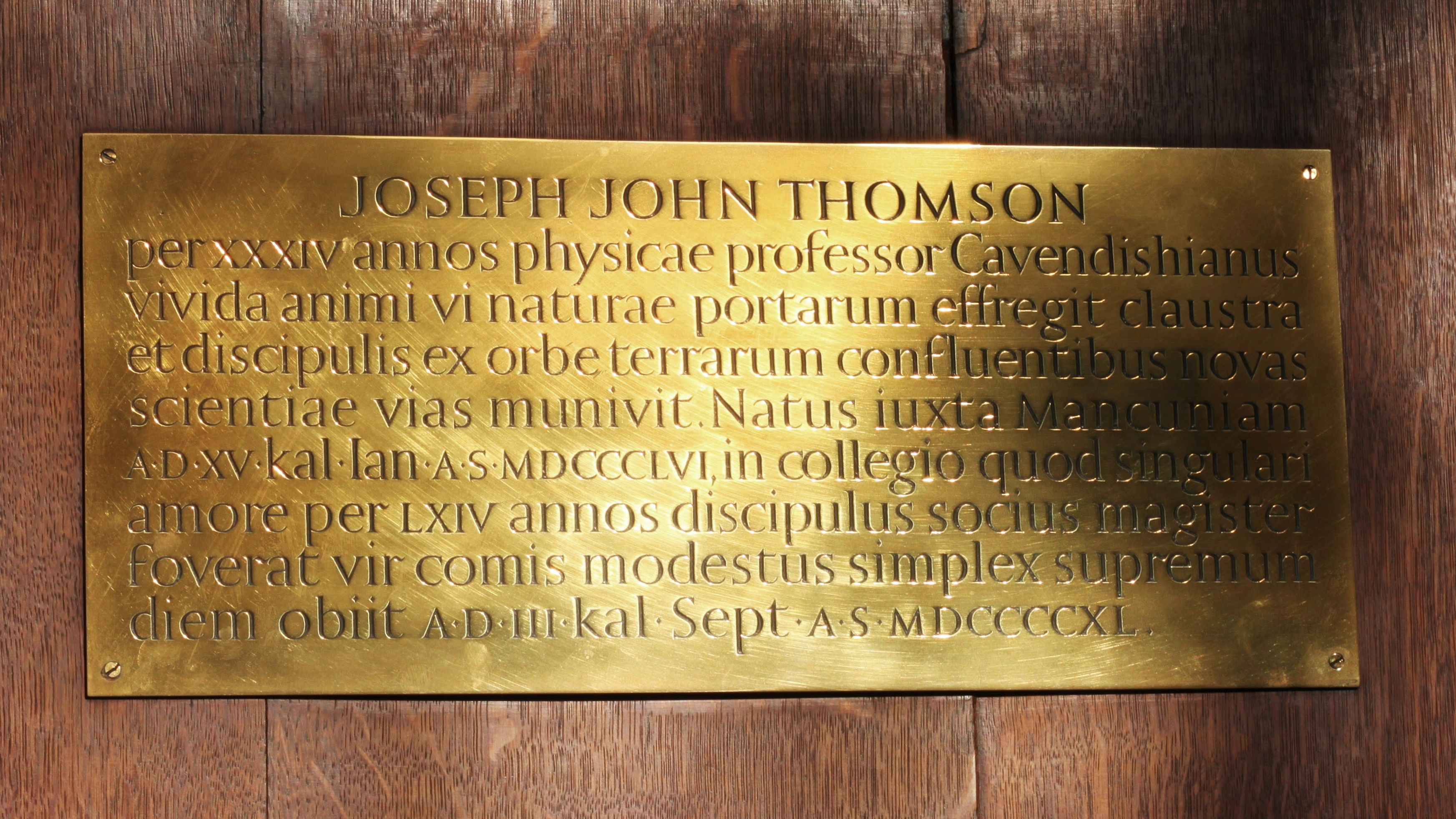 Joseph John Thomson - Rincón educativo