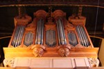 The organ seen from the Ante-Chapel