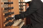 Jeremy Cole at the organ